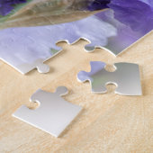 Regal Bearded Iris - Paars & wit Legpuzzel (Zijkant)