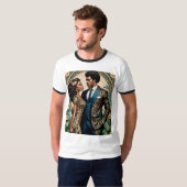 Regal Black Couple  Mode Tshirt (Voorkant volledig)