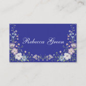 Regal Blue Elegance Tuin Bloeit Visitekaartje (Voorkant)