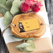 Regal Brown Uil Gift Label