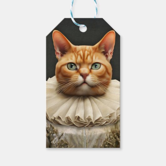 Regal Cat Cadeaulabel (Voorkant)