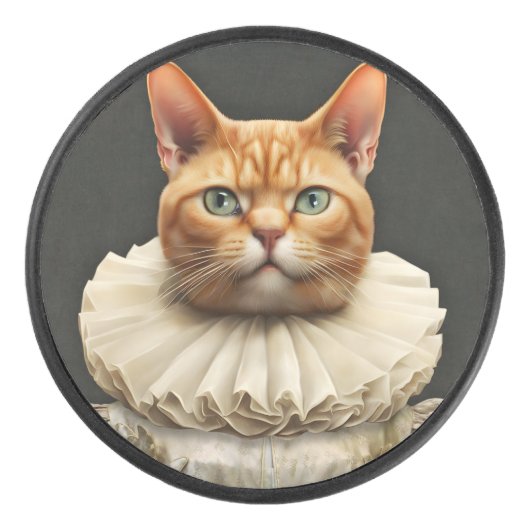 Regal Cat Hockey Puck (Voorkant)