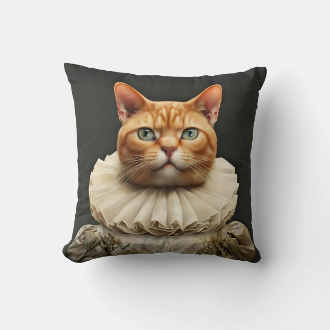 Regal Cat Kussen (Voorkant)