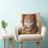 Regal Cat Throne Kussen (Stoel)