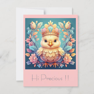 "REGAL CHICK" BRIEFKAART