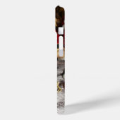 Regal Christmas Teddy Bear Holiday Art Print Case-Mate iPhone Case (Achterkant / Links)