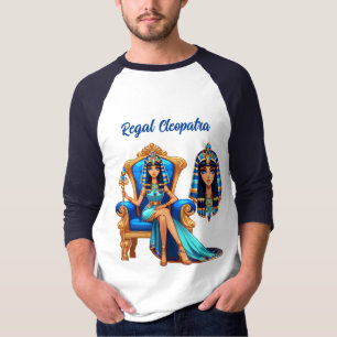 Regal Cleopatra Cartoon T-shirt