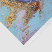 Regal Crown Furniture Makeover Decoupage Tissuepapier (Detail)