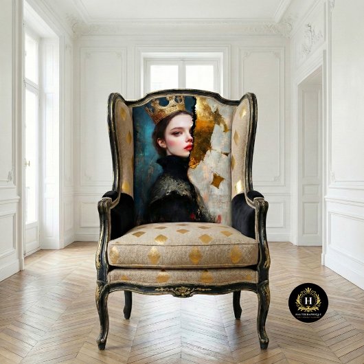 Regal Darkness Abstracte Queen Decoupage Tissuepapier