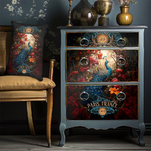 Regal Elegant  Victoriaans Boho Peacock Tissuepapier