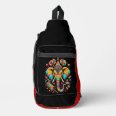 Regal Elephant Sling Bag (Voorkant)