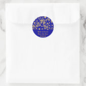 Regal Enregistrer La Date Mariage Stickers (Sac)