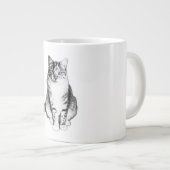 Regal face avant Tabby Cat Ink Mug (Devant droit)