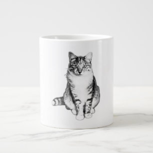 Regal face avant Tabby Cat Ink Mug