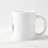 Regal face avant Tabby Cat Ink Mug (Droite)
