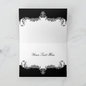 régal fleurir noir et gris damassé merci (Intérieur)