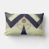 Regal Geometry Gooi Buiten Lumbar Kussen (Voorkant)