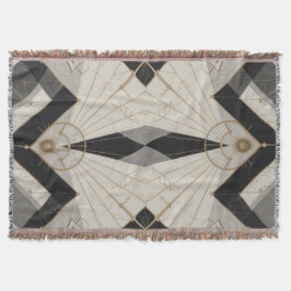 Regal Geometry Throw Blanket Deken