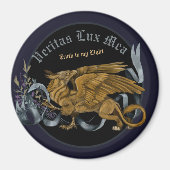 Regal Gold Griffin Magneet (Voorkant)