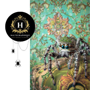 Regal Green  Bloemen gekroonde spin kunst Tissuepapier