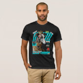 Regal Greyhound in Gold Crown T-shirt (Voorkant volledig)