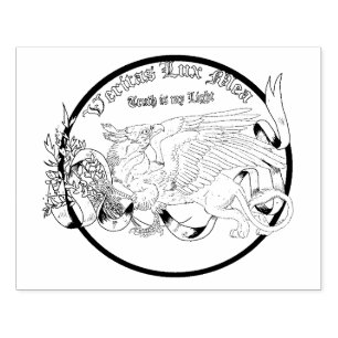 Regal Griffin Rubberstempel