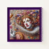 Regal Harlequin Dreams - Fantasy Notitieboek (Achterkant)