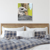 Regal Harpy Eagle Canvas Afdruk (Insitu (Slaapkamer))