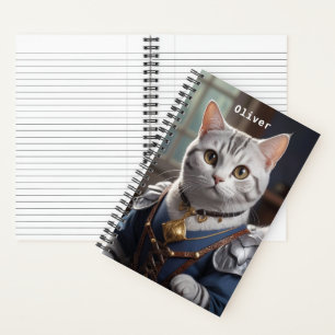 Regal Knight Amerikaanse Korthaar Kat Majestic Notitieboek