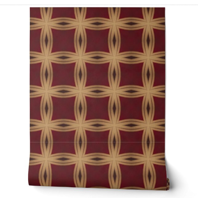 Regal Lattice-ontwerp Behang (Afrollen)