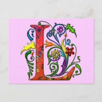 REGAL Letter L Briefkaart