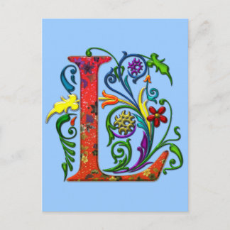 REGAL Letter L Briefkaart