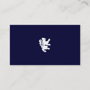 REGAL LION beroemd gemaakt door Midnight Blue Visitekaartje