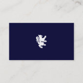 REGAL LION beroemd gemaakt door Midnight Blue Visitekaartje (Voorkant)