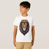 Regal Lion Crown Emblem T-shirt (Voorkant volledig)