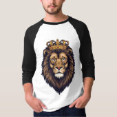Regal Lion Crown Emblem T-shirt (Voorkant)