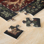 Regal Lion Tapestry Legpuzzel (Zijkant)
