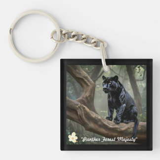 "Regal Panther Pose" Sleutelhanger