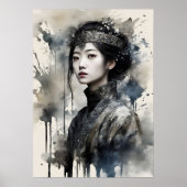 Regal Portrait of a Young woman Poster (Voorkant)