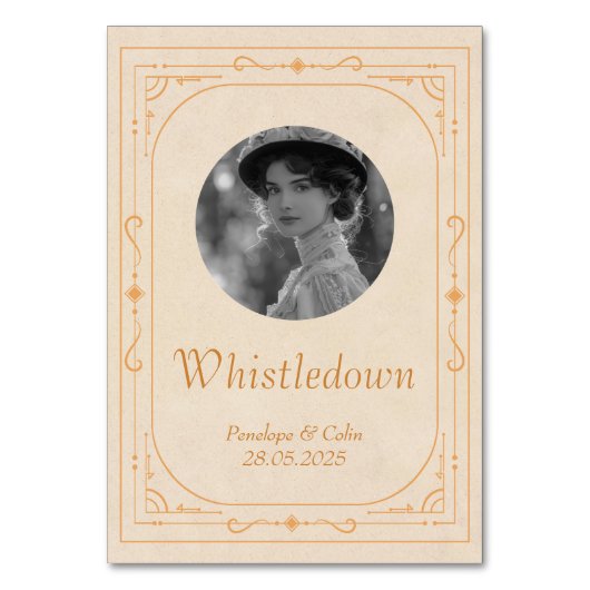 Regal Regency Tabelnummers Kaart (Voorkant)