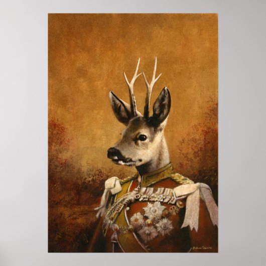 Regal Roe Deer Poster (Voorkant)