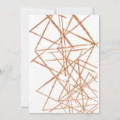 Regal Rose, or Baby shower d'aquarelle Invitation (Dos)