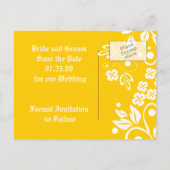 Regal Save the Date Briefkaarten (Achterkant)