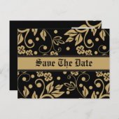 Regal Save the Date Briefkaarten (Voorkant / Achterkant)