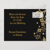 Regal Save the Date Briefkaarten (Achterkant)