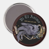 Regal Silver Griffin Magneet (Voorkant / Achterkant)