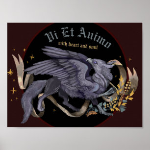 Regal Silver Griffin Poster