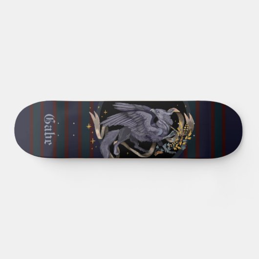 Regal Silver Griffin Skateboard (Horizontaal)