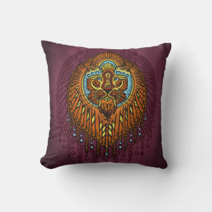 Regal Spirit Lion stam Mandala Roar Kussen