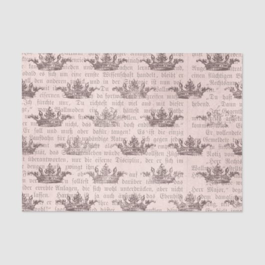  Regal Typografie Tissuepapier (Voorkant)